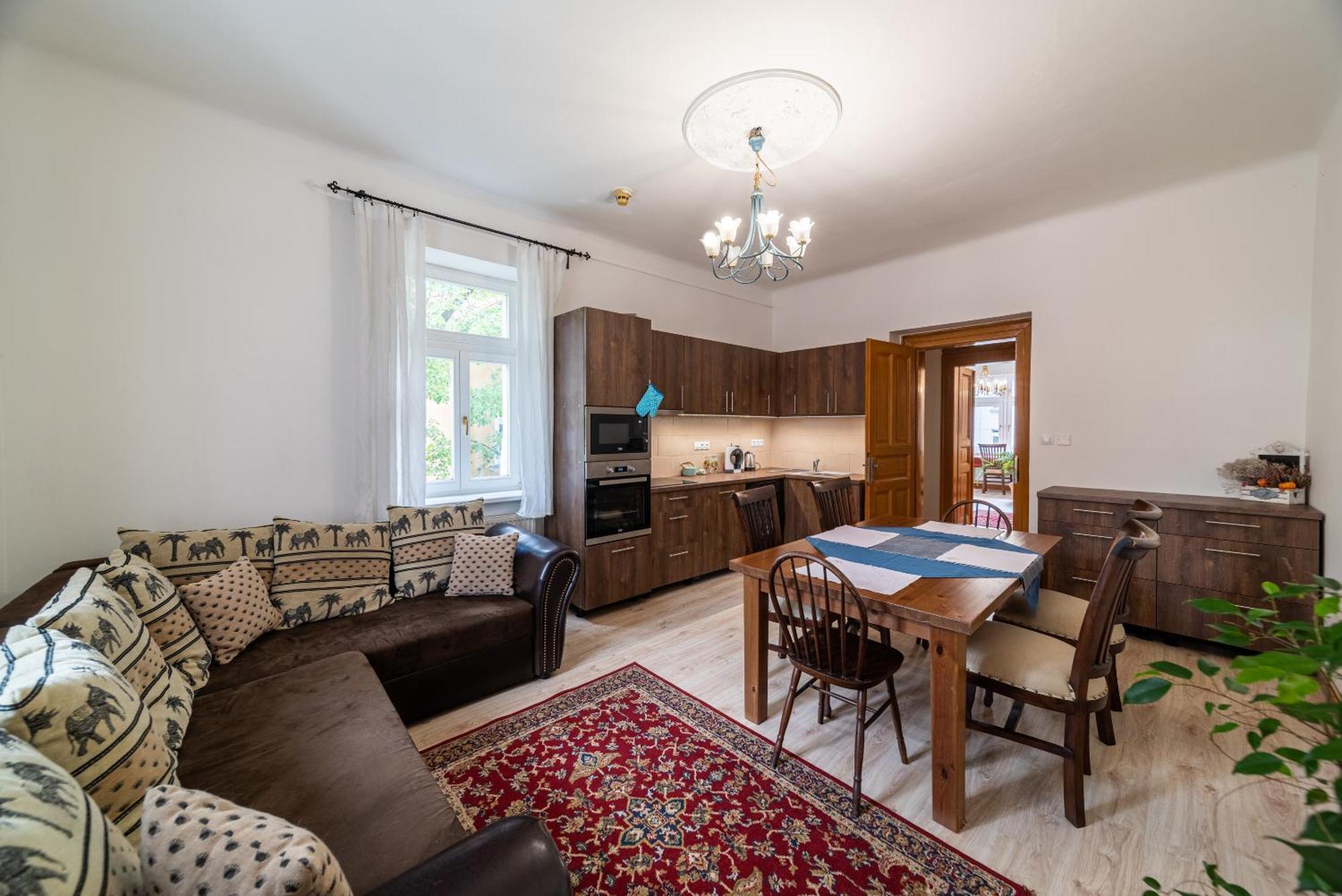 Historic Villa Apartments Prága Kültér fotó